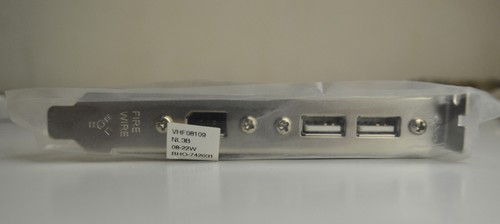 Frontblende usb 1 x - x,
