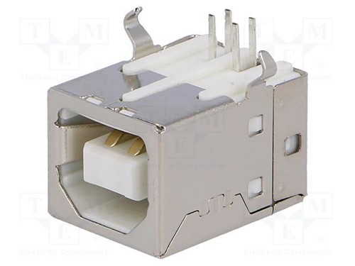 Buchse tht usb mit - tht, b